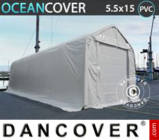 Pressutalli Oceancover 5,5x15x4,1x5,3m, PVC